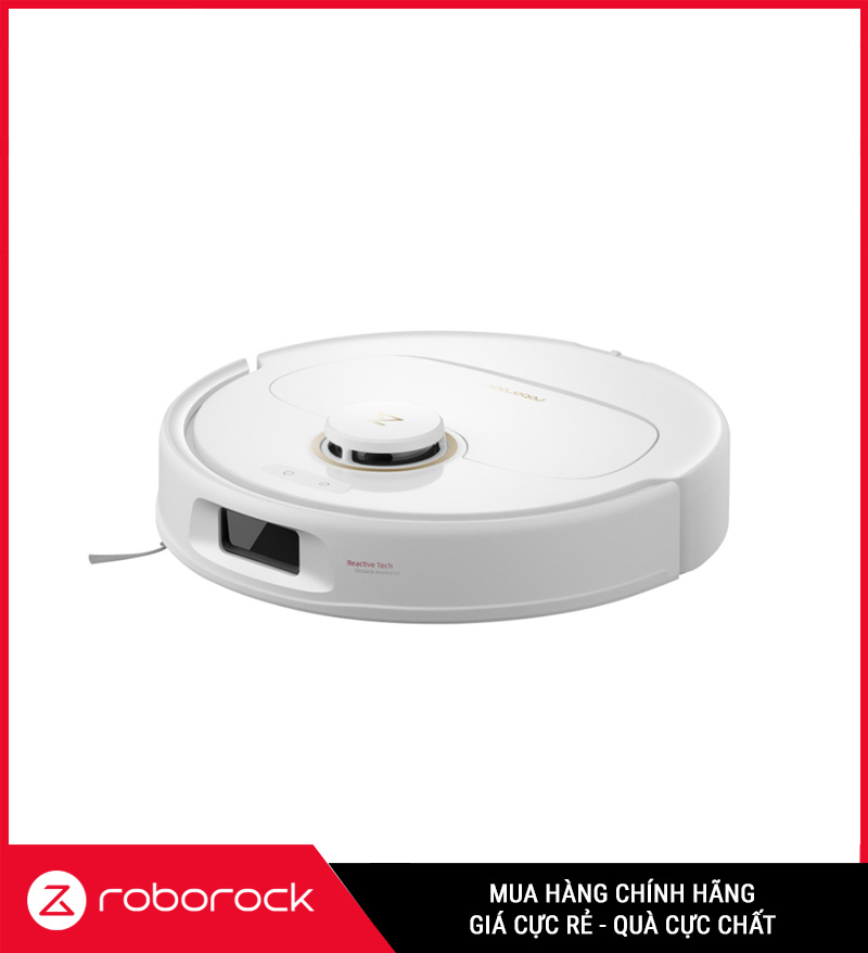 Roborock QRevo Edge 5V1 lực hút mạnh lau sát cạnh hiệu quả