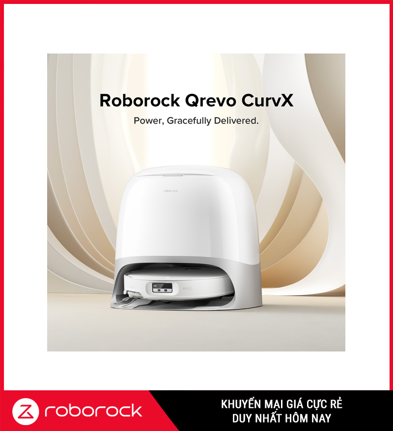 Tổng quan Roborock Qrevo CurvX và trạm sạc đa năng