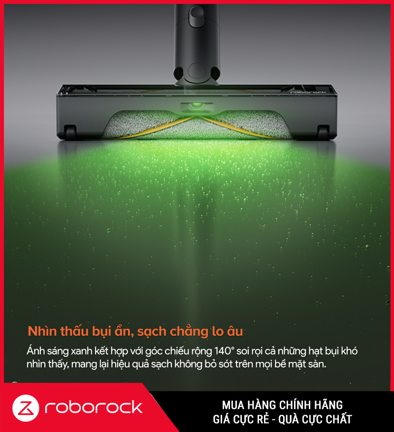 Roborock H60 Hub Ultra - Máy Hút Bụi Lau Nhà Cầm Tay